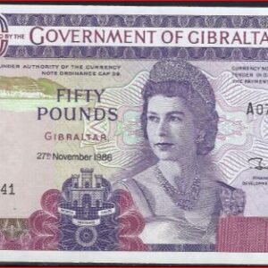 50 pound  P24  1986  UNC