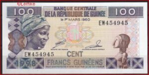 100 Francs 1998  P 35-a  UNC