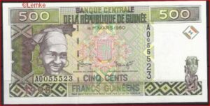 500 Francs 1998  P 36  UNC