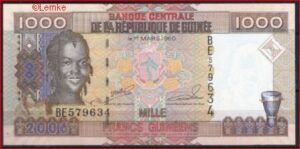 1.000 Francs 2006 P 40 UNC