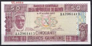 50 Francs 1985  P 29-a  UNC