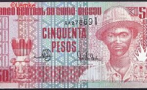 50 Pesos 1990  P 10  UNC