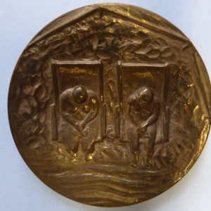 Ver. voor Penningkunst "Naaktstrand" 1976