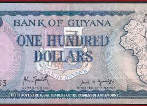 100 Dollars 1989  P 28 Hdt 8  ZFR