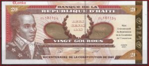 20 Gourdes 2001  P 271  UNC