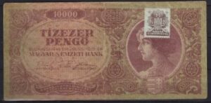 10.000 pengo  P119-B  1945  Pr