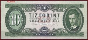 10 forint  P168-e  1975  UNC