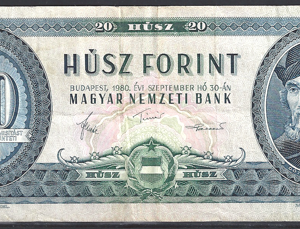 20 forint  P169-g  1980  Pr-