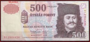 500 forint  P179-a  1998  Pr