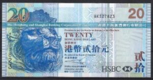 20 dollars  P207-a  2003  UNC