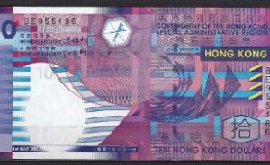 10 dollars  P400-b  2002  UNC