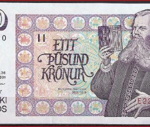 1000 kronur  P59A-1  2011  UNC