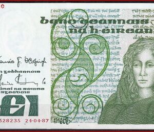 1 pound P70-c 1987 UNC