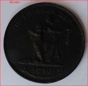 Medal "In Eiserner Zeit" Berlin 1916