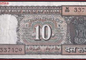 10 rupees  P60-f (82)  1977/1982  ZFr