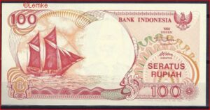 100 Rupiah 1992 P 127-a UNC