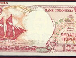 100 Rupiah 1992  P 127-a  UNC