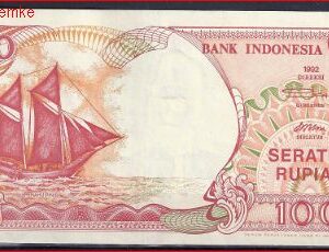 100 Rupiah 1993  P 127-b  UNC