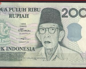 20.000 Rupiah 1998  P 138-a  UNC