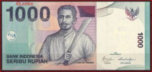 1.000 Rupiah 2009 P 141-j UNC