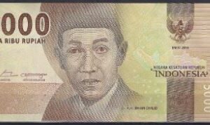 5.000 Rupiah 2017  P 156-b  UNC