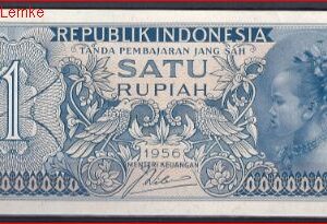 1 Rupiah 1956  P 74  UNC