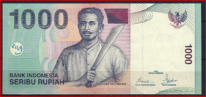 1.000 Rupiah 2001 P 141-b UNC