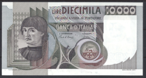 10000 lire  P106-c  1984  UNC