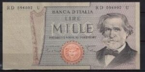 1000 Lire  P101-h  1981  aUNC