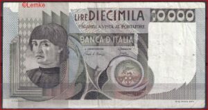 10000 lire  P106-c  1984  ZFr