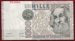 1000 mille  P109-a  1982  Pr