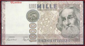 1000 lire  P109-B  1982  aUNC