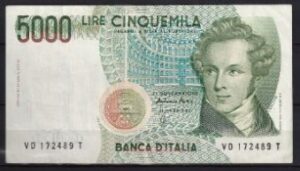 5000 lire  P111-c  1985  ZFr