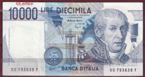 10000 lire  P112-c  1994  Pr