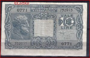 10 lire  P32-c  1935  ZFr