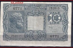 10 lire  P32-c  1935  ZFr