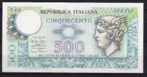 500 Lire  P94-b  1979    aUNC