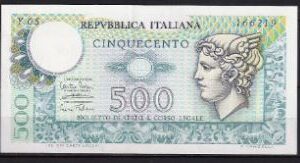 500 Lire  P94-b  1979    aUNC