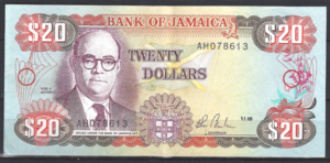 20 Dollars 1-1-1985 P 72-a PR/XF
