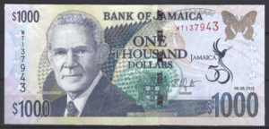 1.000 Dollars 6-8-2012 P 92 UNC