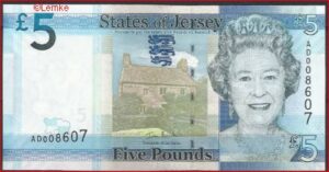 5 pound  P33-a  2010  UNC