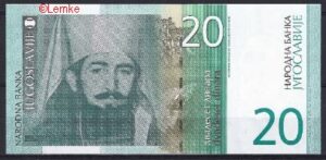 20 Dinara  P154-a 2000  UNC