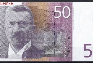 50 dinara   P155  2000  UNC