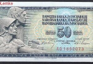 50 dinara 1968