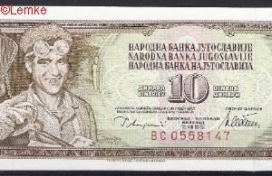 10 dinara 1978
