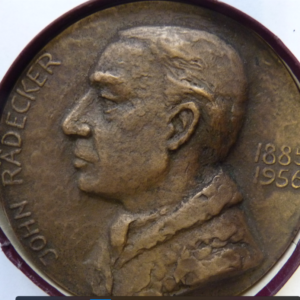 Jaarpenning Ver. van Penningkunst 1956