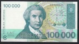 100.000 Dinara  P27-a  1993  UNC