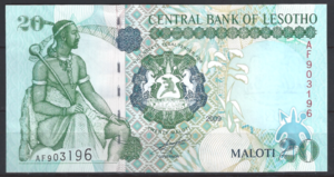 20 Maloti 2009  P 16-g  UNC