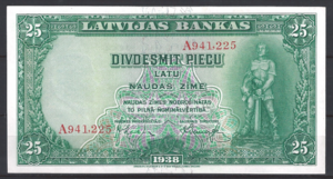 25 latu P21-a 1938 aUNC