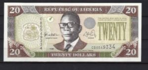 20 dollars 1999  P 23-a  UNC